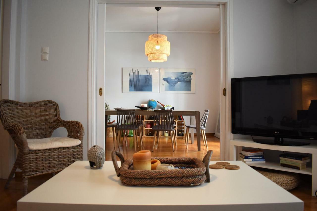Athens Downtown Boho Apartment 1 Min From Metro Exterior foto